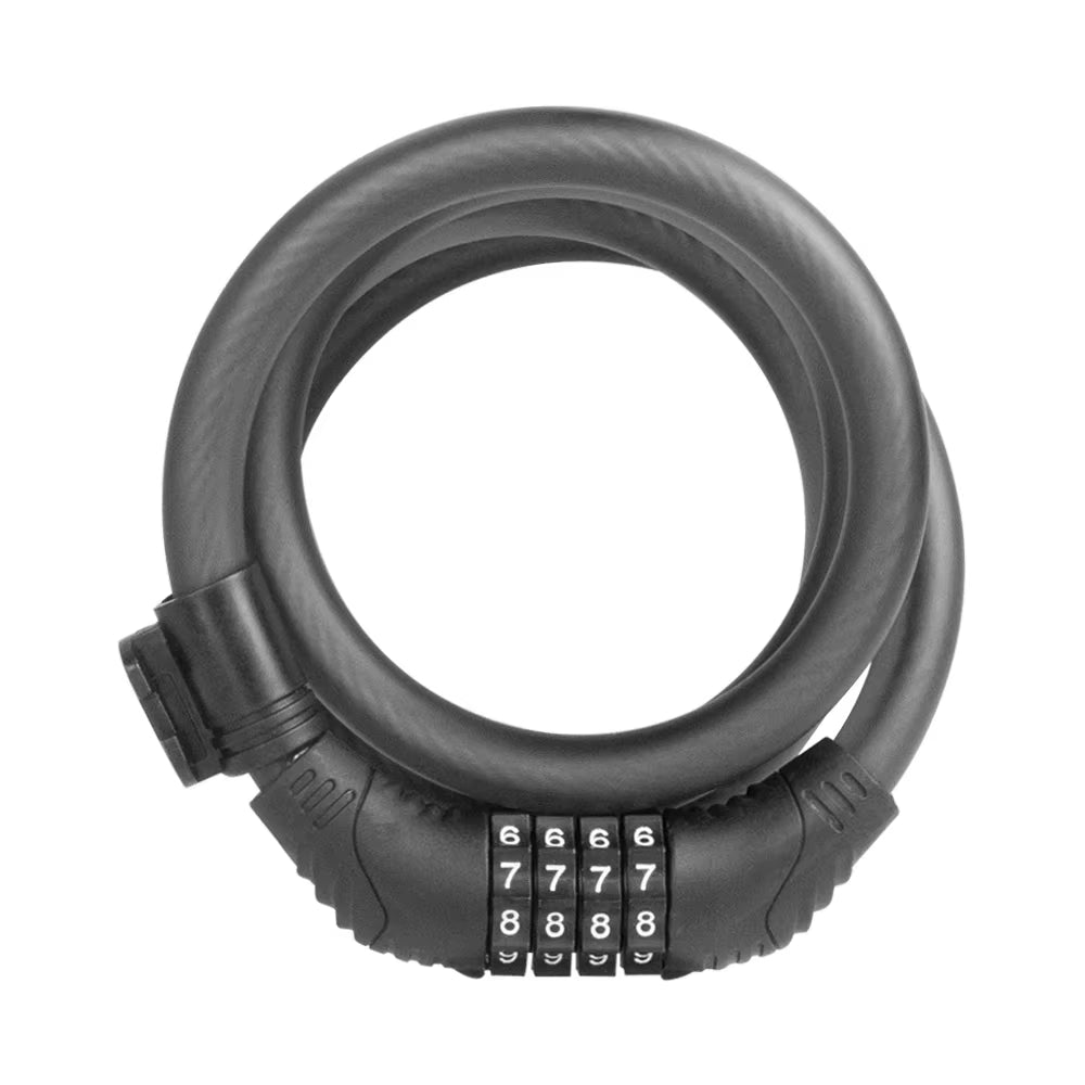 Electric Scooter Lock 4-Digit Combination Lock for Xiaomi M365/Pro2/For Gxl/For Ninebot Anti-Theft Ideal 12 Steel Cables Locks