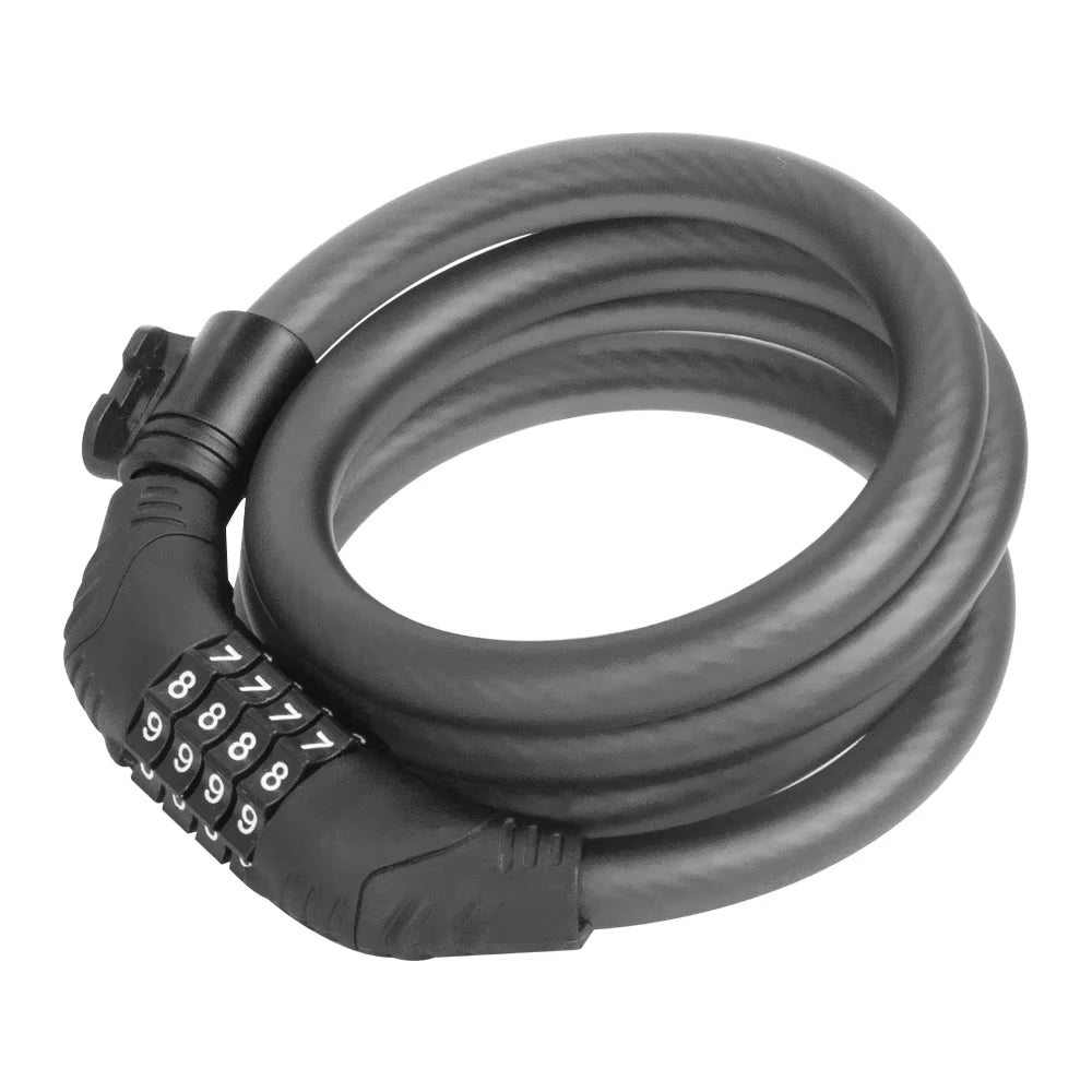 Electric Scooter Lock 4-Digit Combination Lock for Xiaomi M365/Pro2/For Gxl/For Ninebot Anti-Theft Ideal 12 Steel Cables Locks