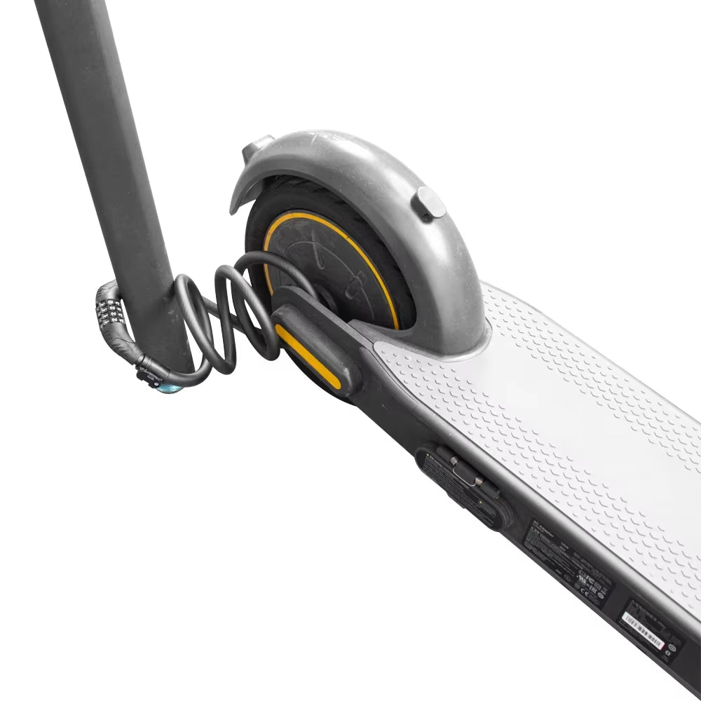Electric Scooter Lock 4-Digit Combination Lock for Xiaomi M365/Pro2/For Gxl/For Ninebot Anti-Theft Ideal 12 Steel Cables Locks