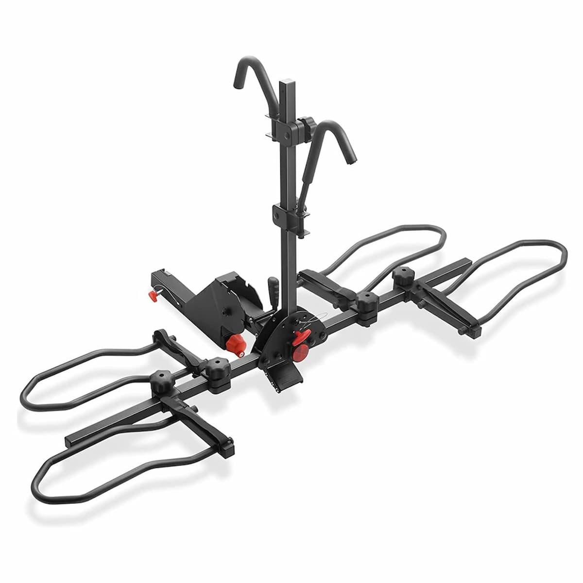 Jupiter_Black bike rack on a white background