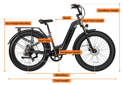 Ranger Step-Thru 3.0 Torque Sensor Electric Bike